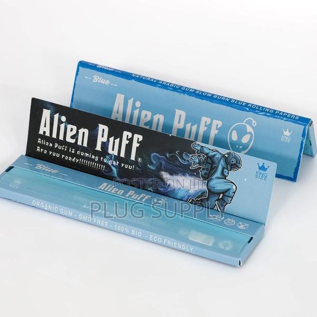 Alien Puff Kingsize Blue Rolling Papers - main view