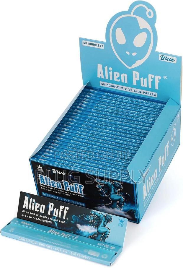Alien Puff Kingsize Blue Rolling Papers - thumbnail 4