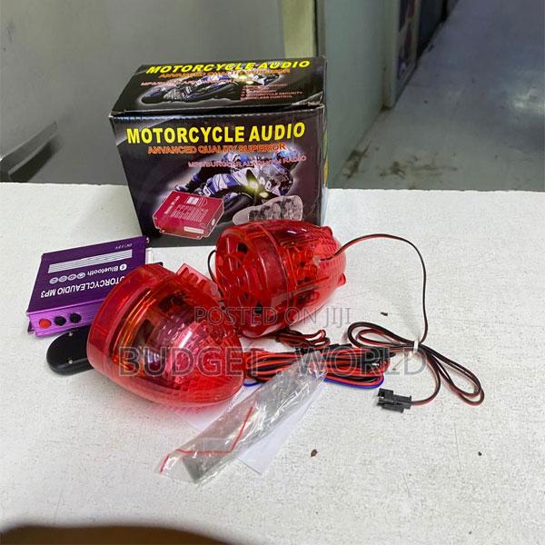 High-Visibility Motorcycle Audio Alarm