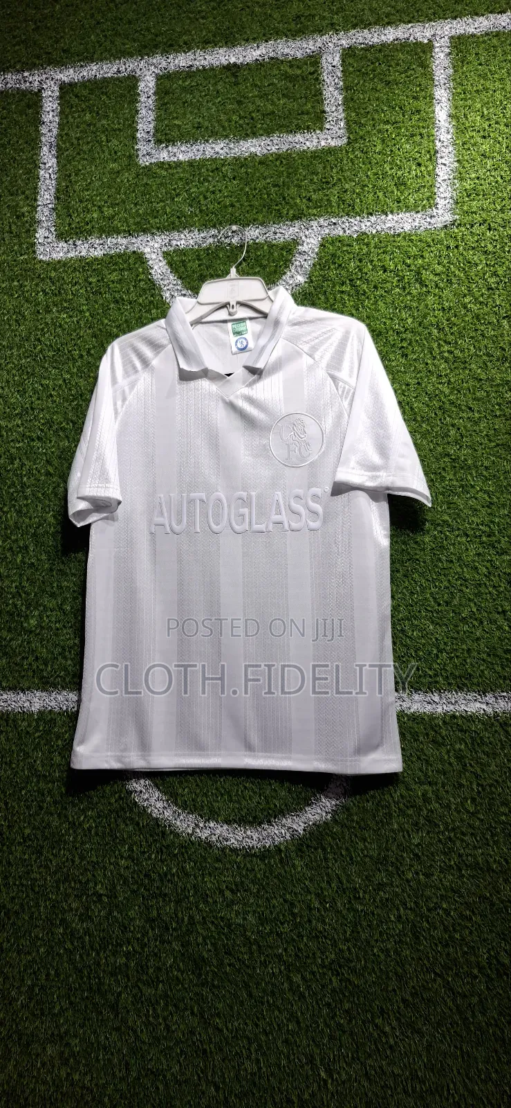 Chelsea Autoglass Limited Edition All White Retro Kit.