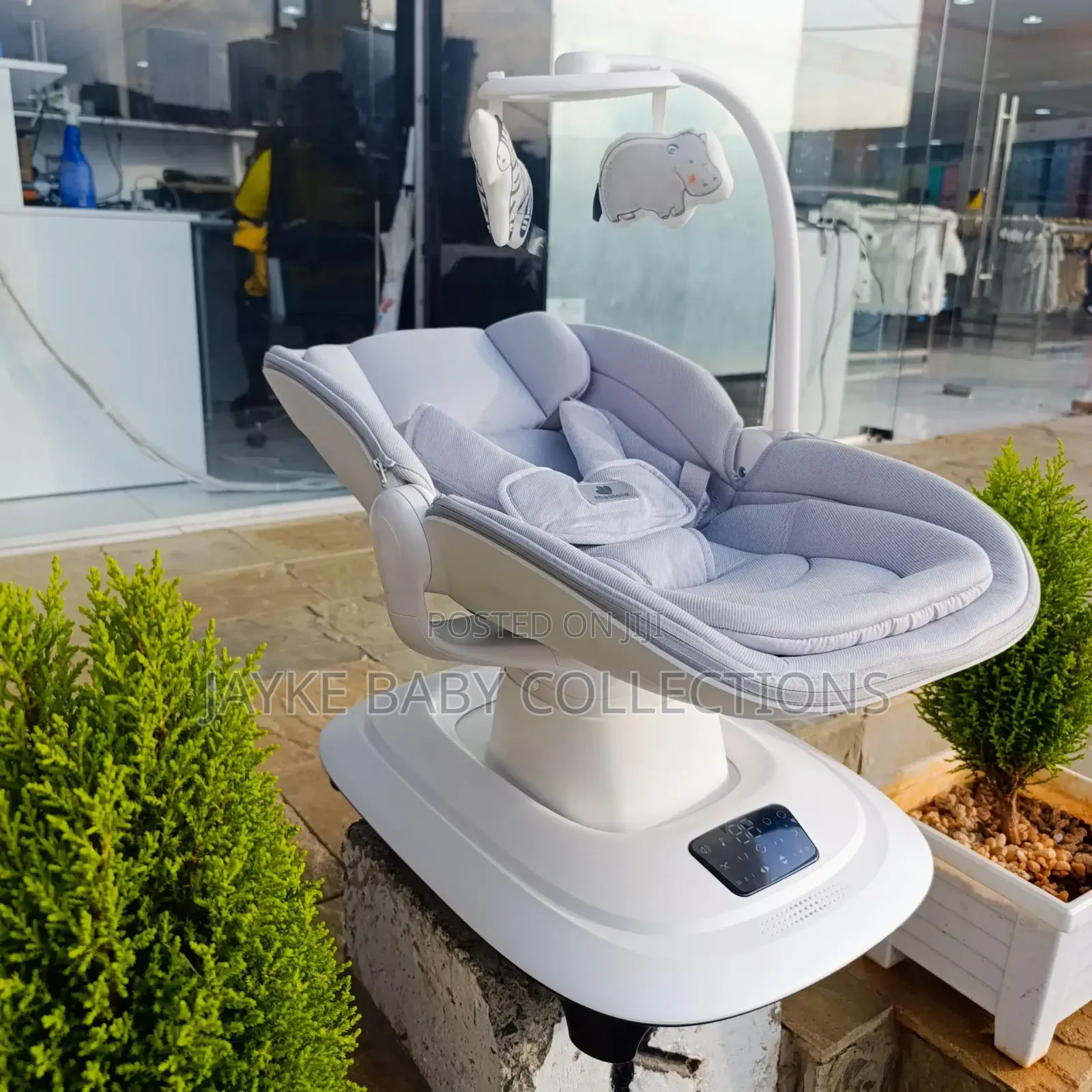 Deluxe Multi-Motion Electric Baby Cradle Swing
