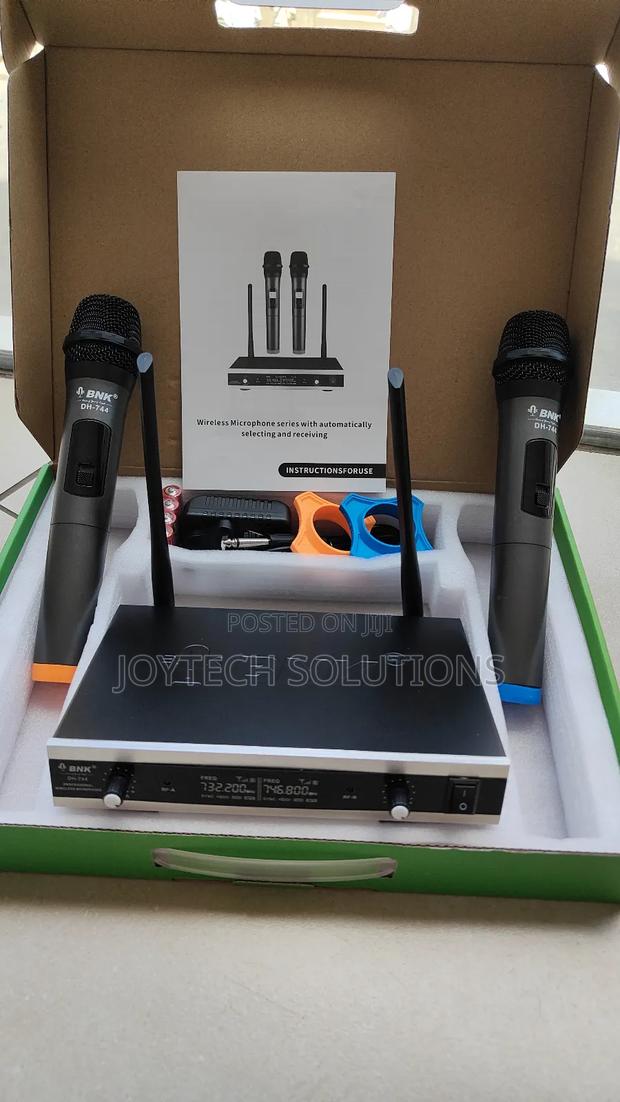 BNK Dh744 Dual Uhf Wireless Microphones - thumbnail 2