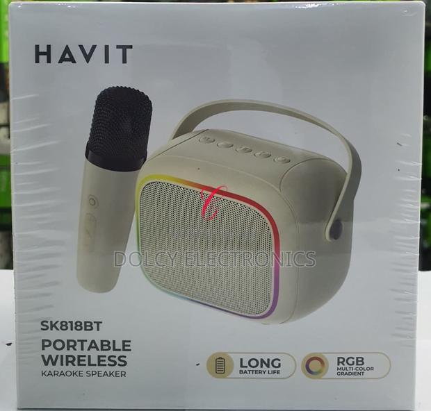 Havit Sk818bt Portable Wireless Karaoke Speaker