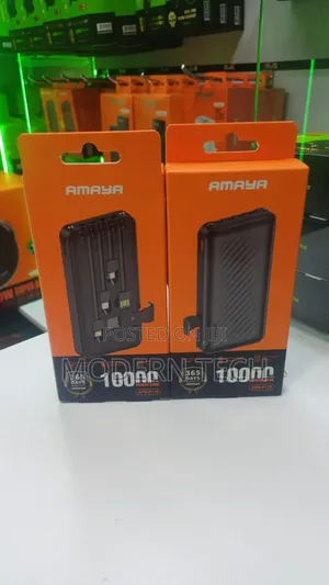“Portable 10,000mah Amaya Apb-P119 Power Bank – Multi-Device Charging