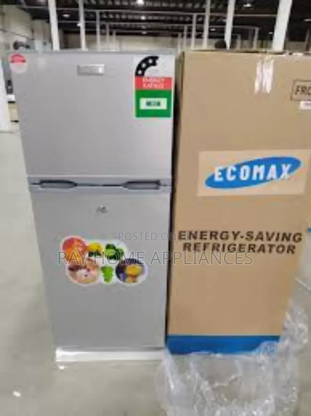 Ecomax Double Door Refrigerator 118litres