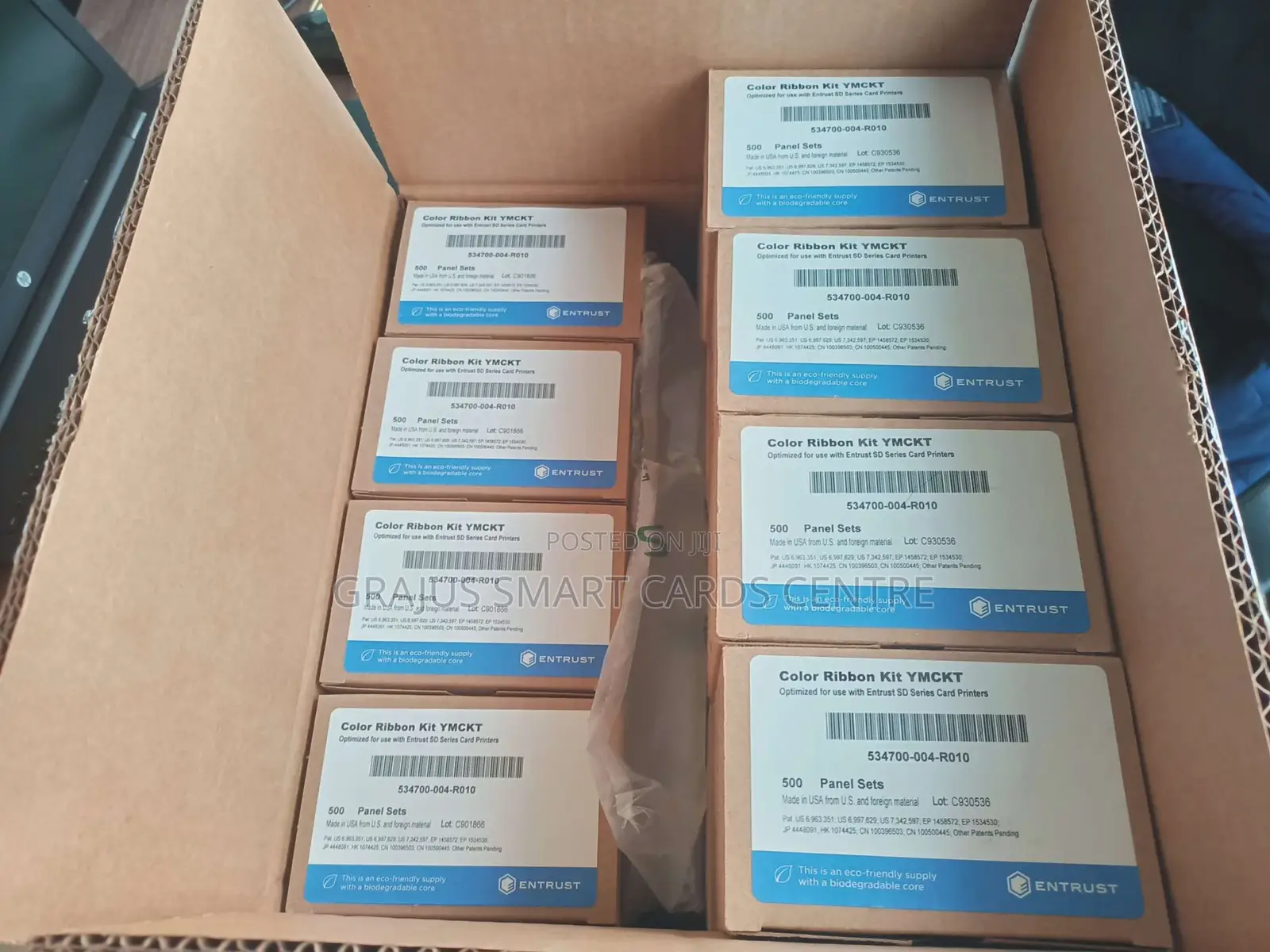 Entrust Datacard Ymckt Colour Ribbon 500prints- Brand New at Discount