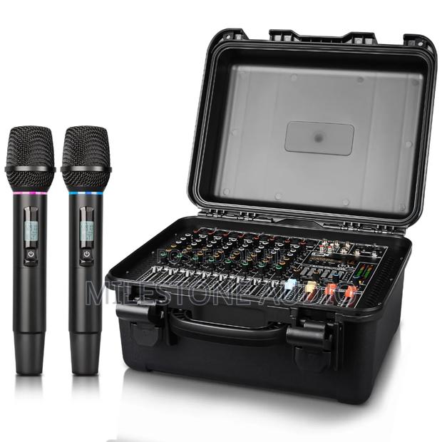 Powered Audio Mixer - main view