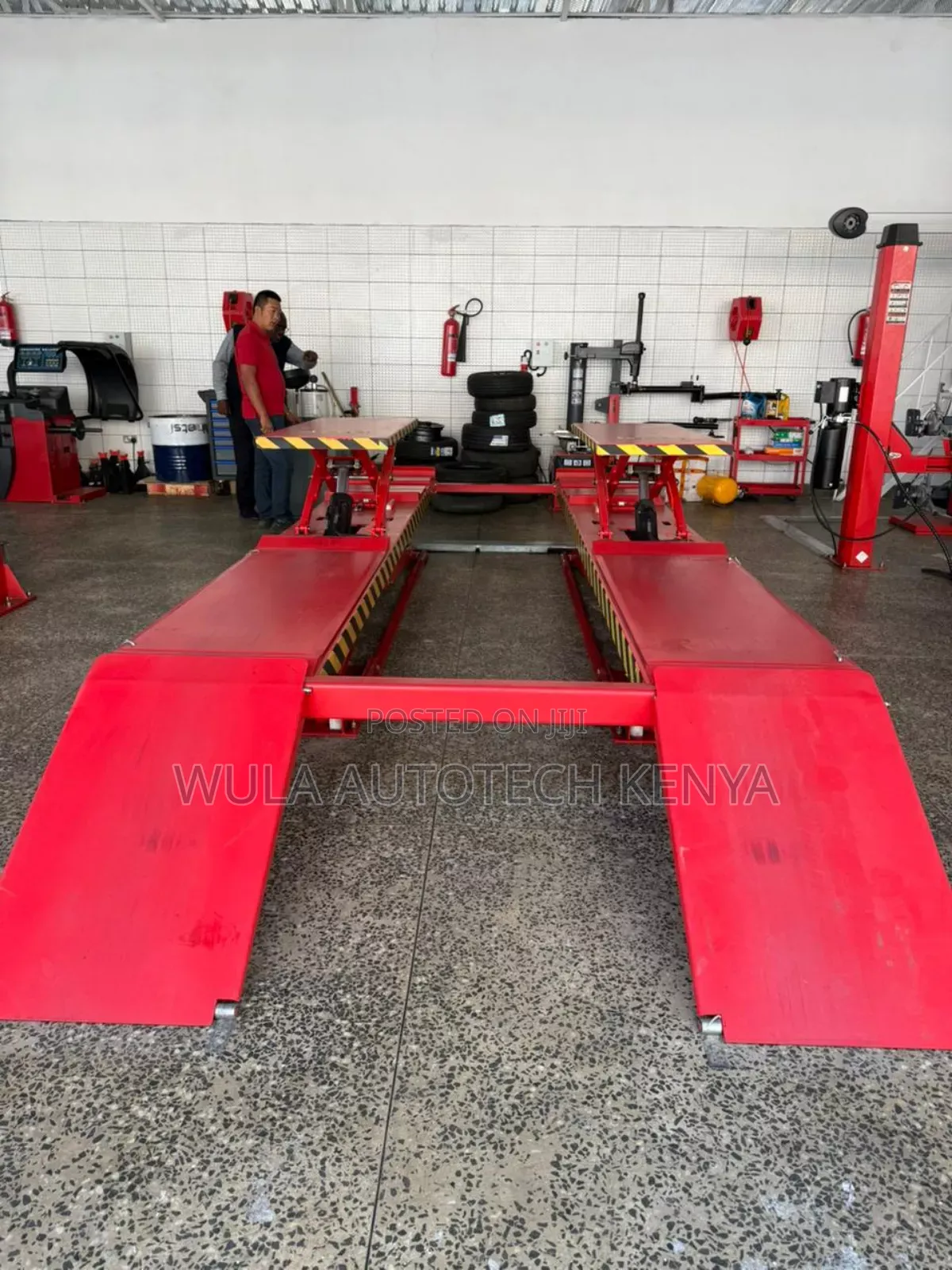 Heavy Duty High Scissor Lift Machine Best Quality Sunshine Italy