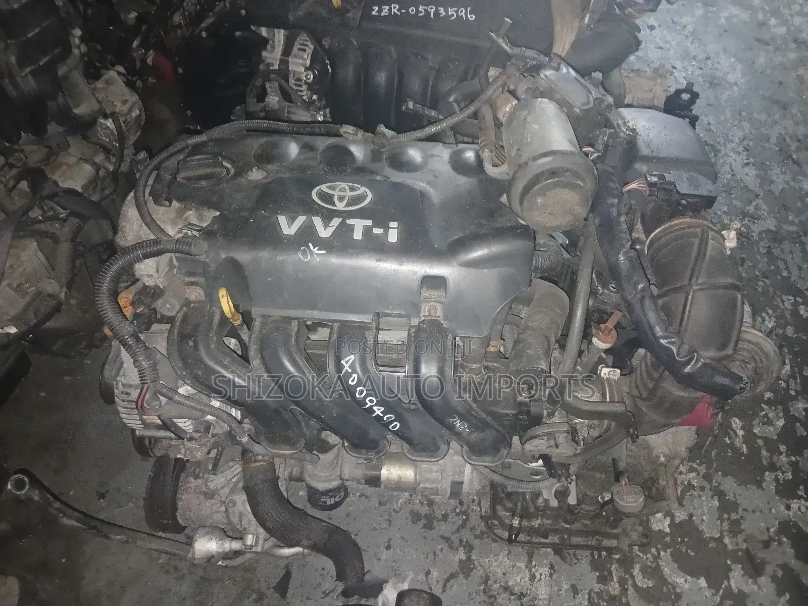 Toyota 2nz 1.3l VVT-I Engine Complete