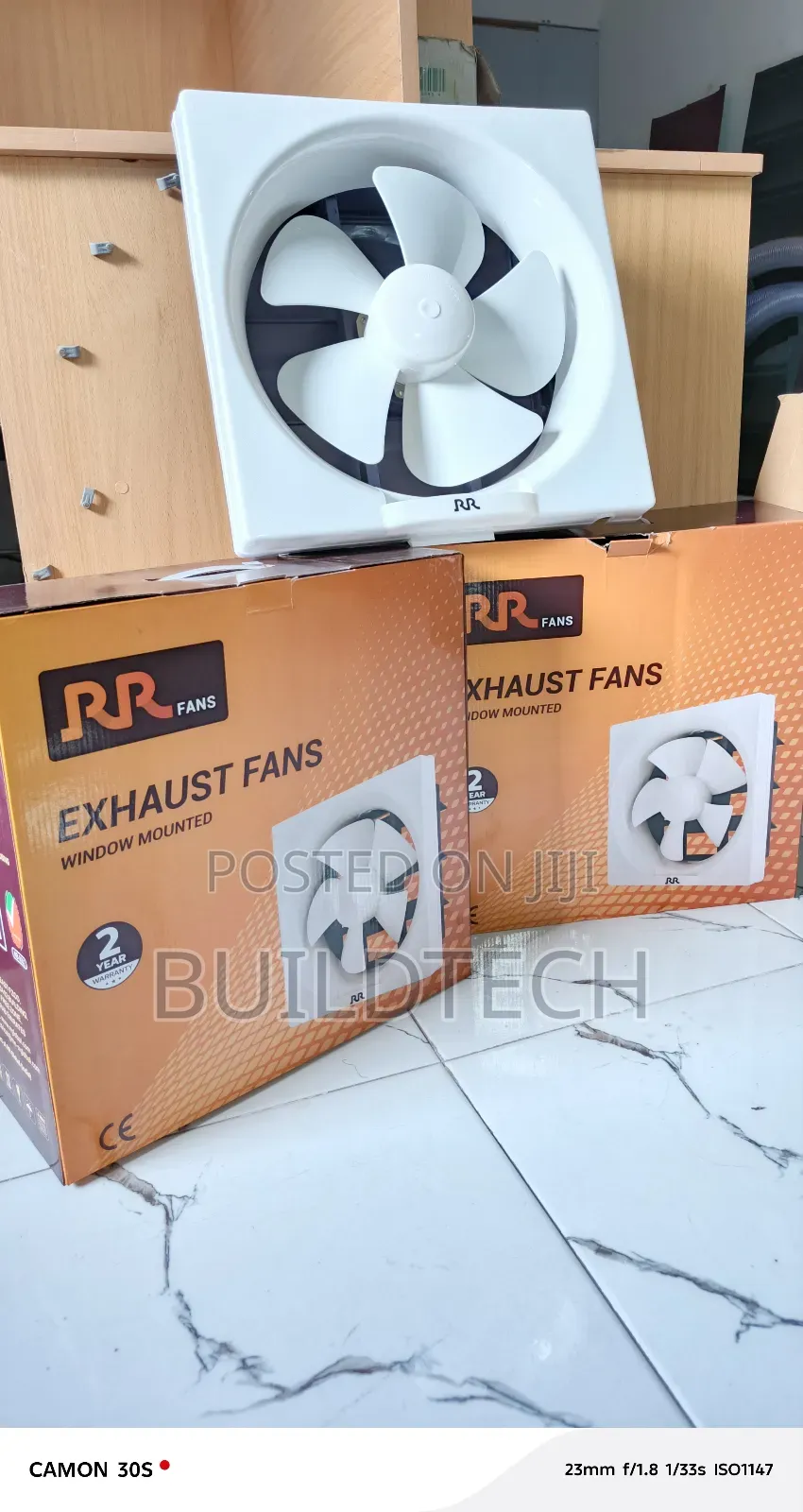 8" Heavy Duty Exhaust Fan