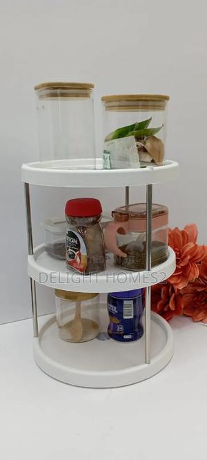 3 Tier Rotating Kitchen Storage Rack_alp - thumbnail 2
