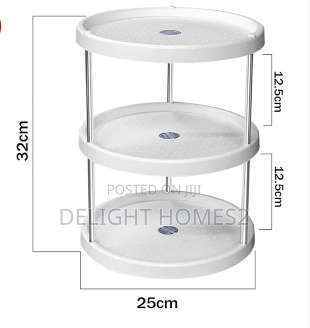 3 Tier Rotating Kitchen Storage Rack_alp - thumbnail 4