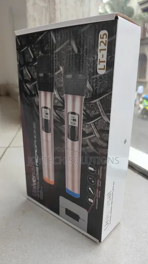 Universal Wireless Microphones With Rechargeable Receiver