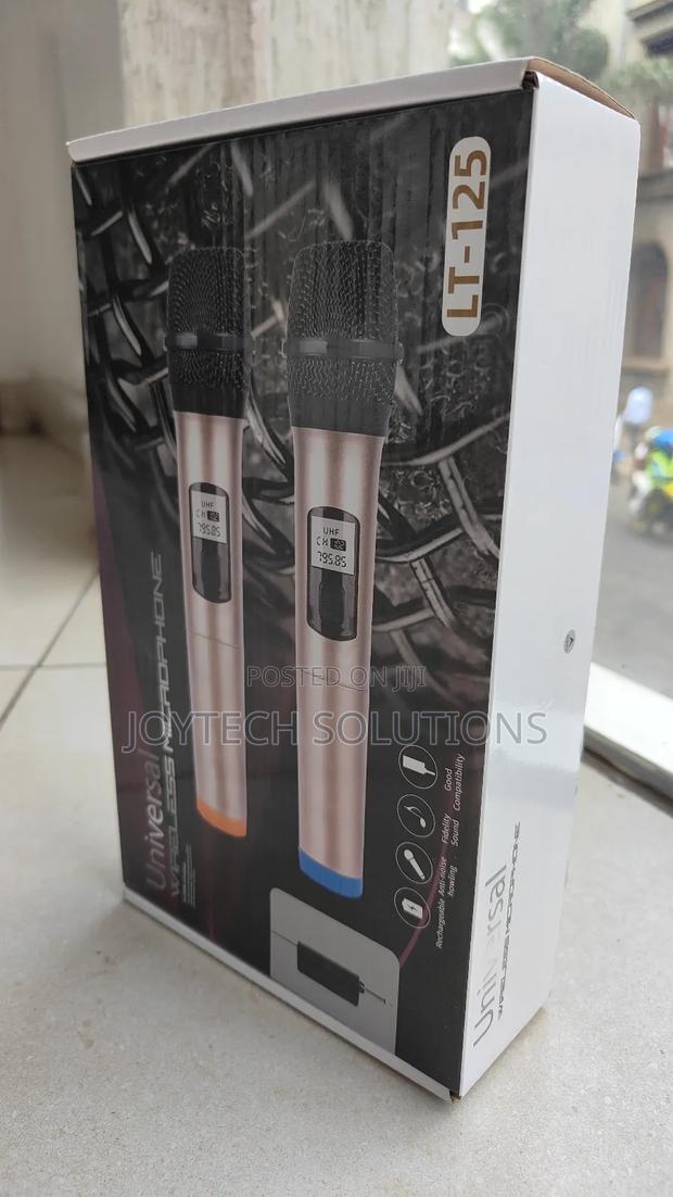 Universal Wireless Microphones With Rechargeable Receiver