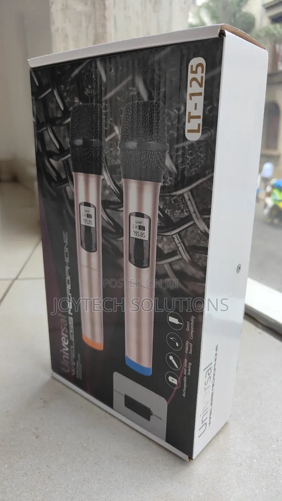 Universal Wireless Microphones With Rechargeable Receiver