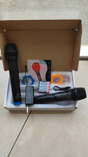Universal Wireless Microphones With Rechargeable Receiver