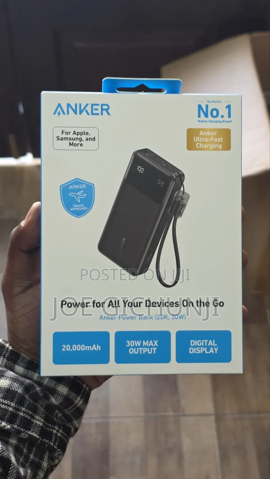 Anker Power Bank Powercore 20000mah 30w