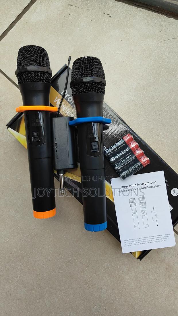 Professional Dual-Channel Uhf Wireless Microphone - main view
