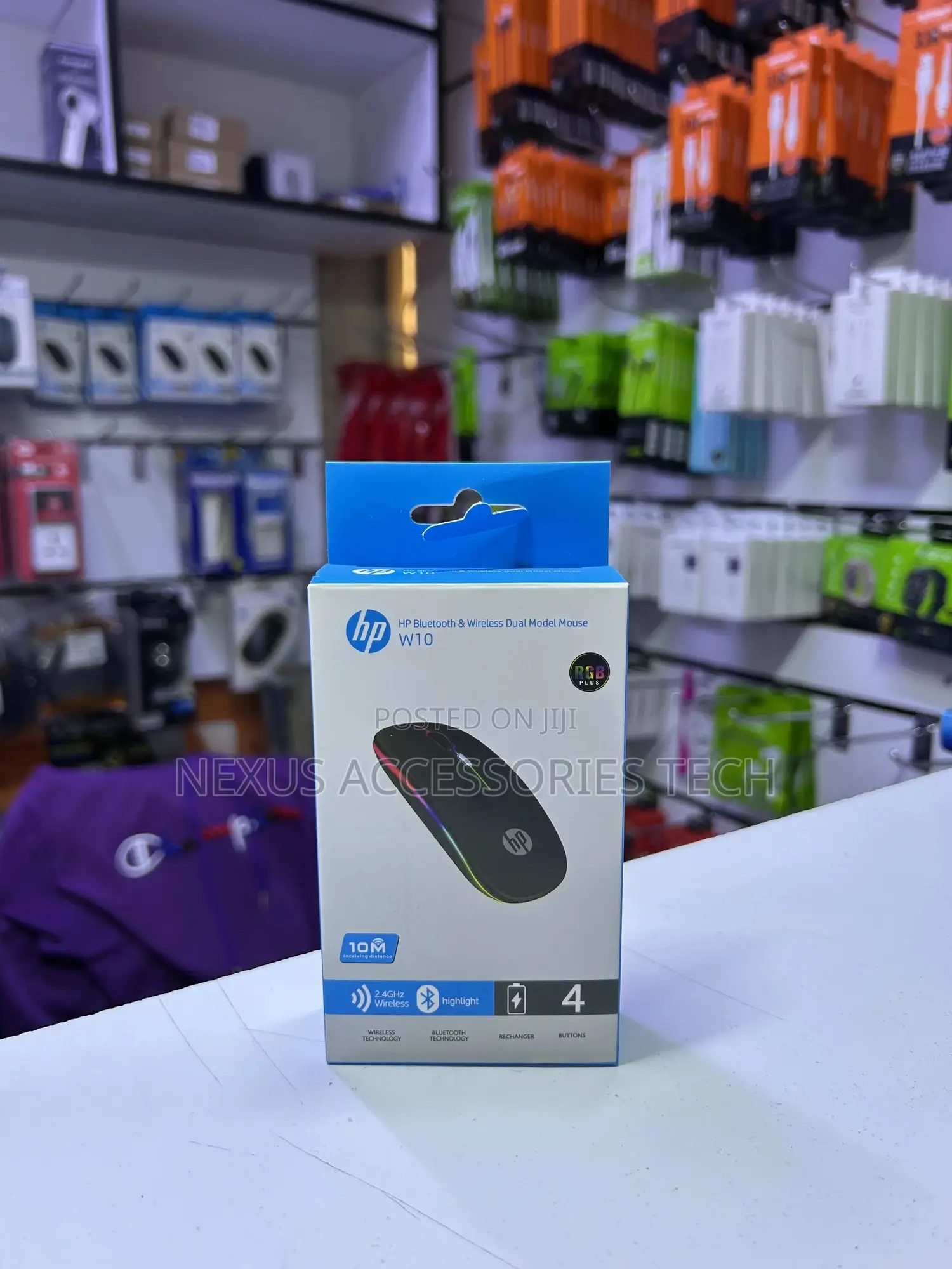 Hp Rechargeable Wireless Mouse - Bluetooth Usb Dongle