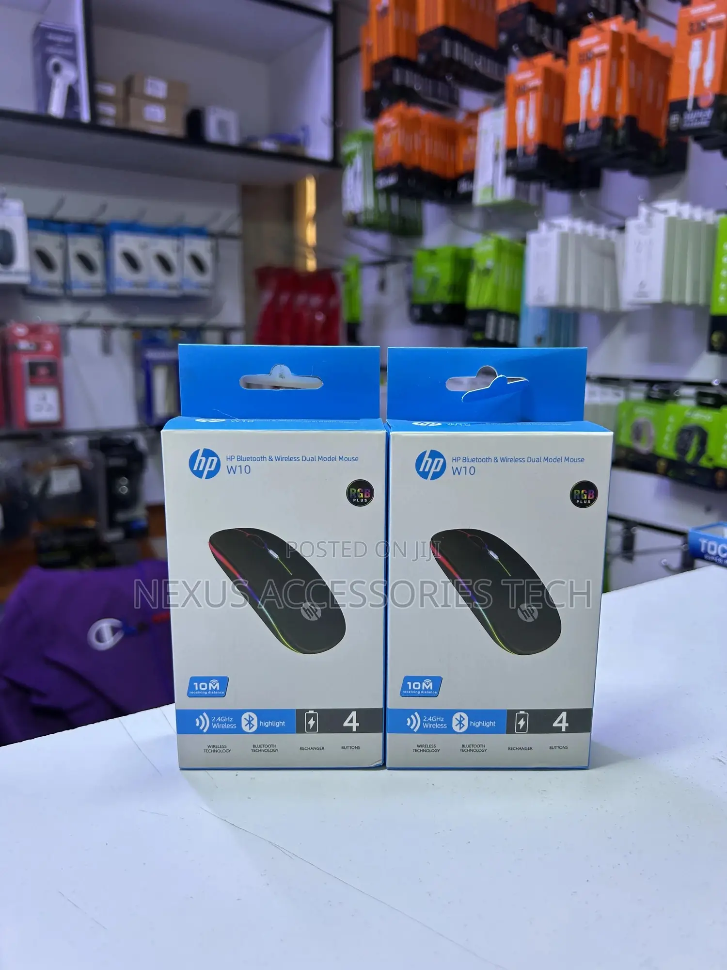 Hp Rechargeable Wireless Mouse - Bluetooth Usb Dongle