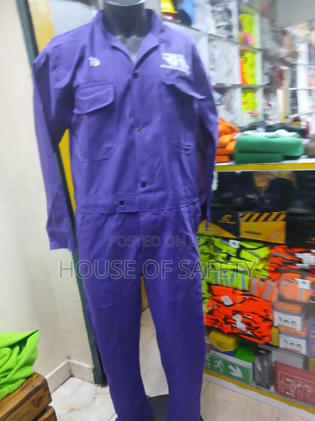Brand Identity Coveralls in Blue - thumbnail 2