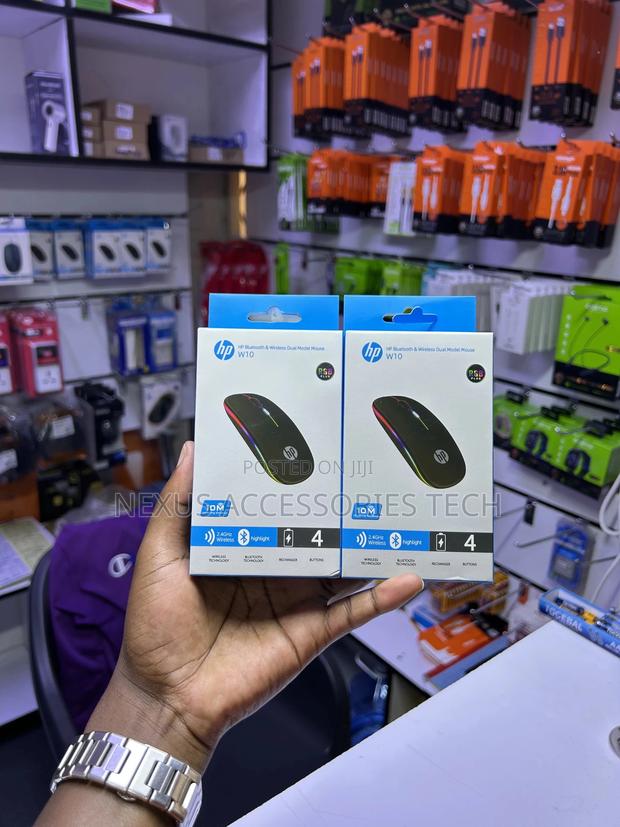 Hp Wireless Mouse Rechargeable- Bluetooth Usb Receiver - thumbnail 2