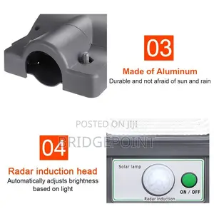 70w Solar Power Street Security Light With Sensor