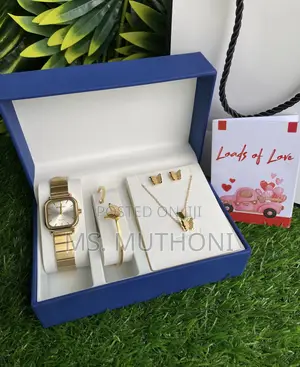 Wrist Watch Accessories Birthday Ladies 4in 1 Gift Set*
