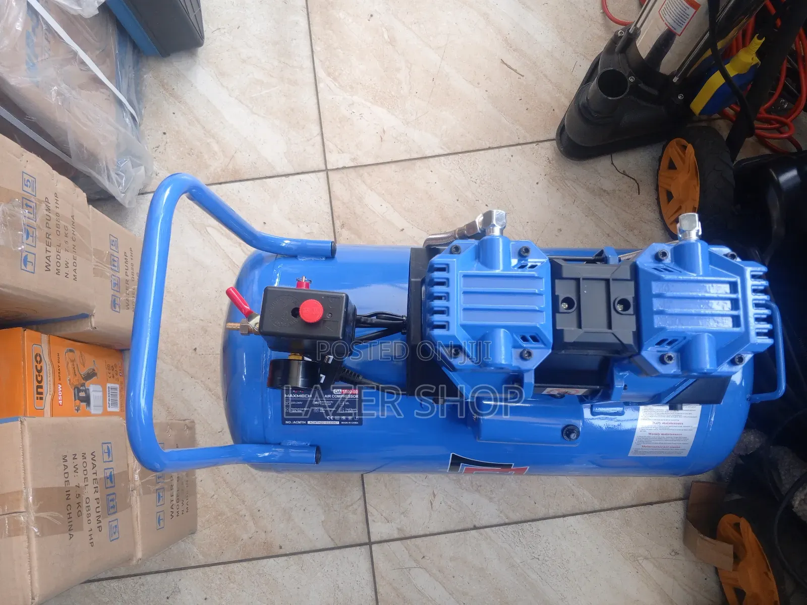 50l Usk Silent Compressor