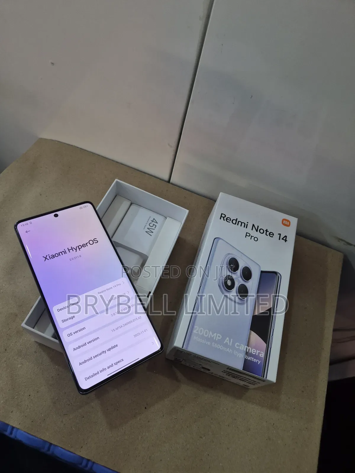 Xiaomi Redmi Note 14 Pro 256 GB Purple
