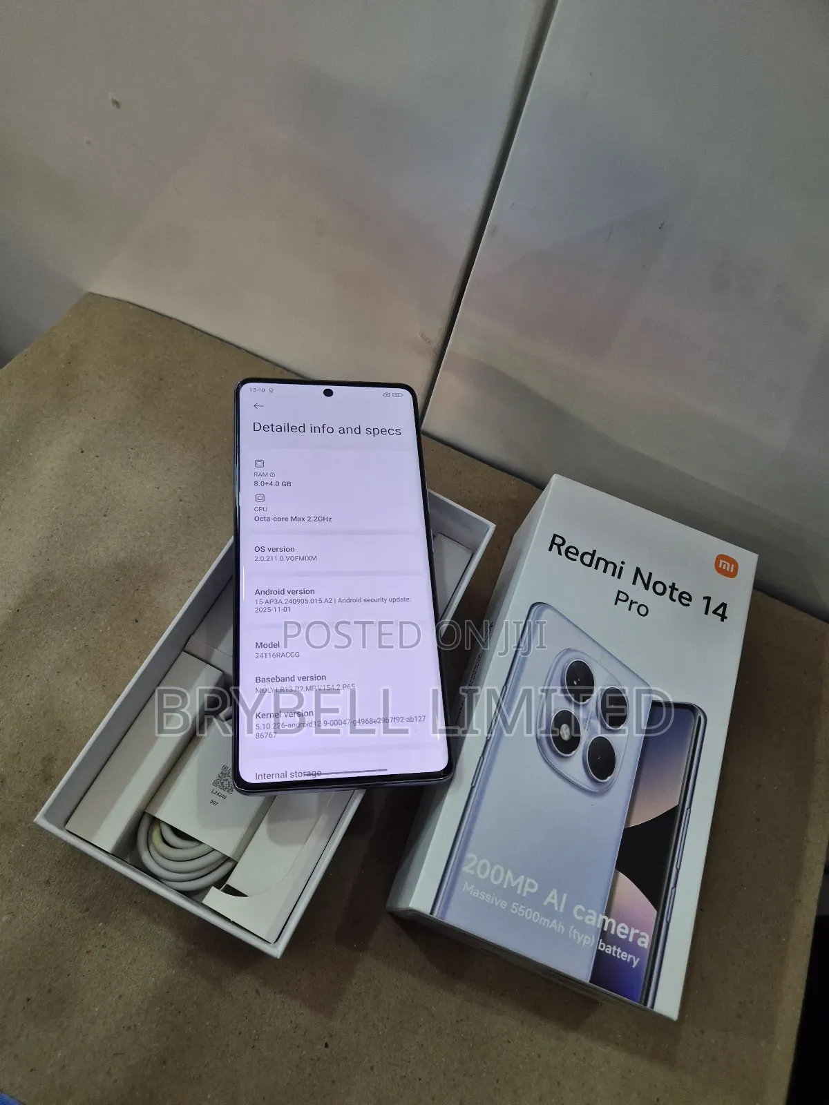 Xiaomi Redmi Note 14 Pro 256 GB Purple