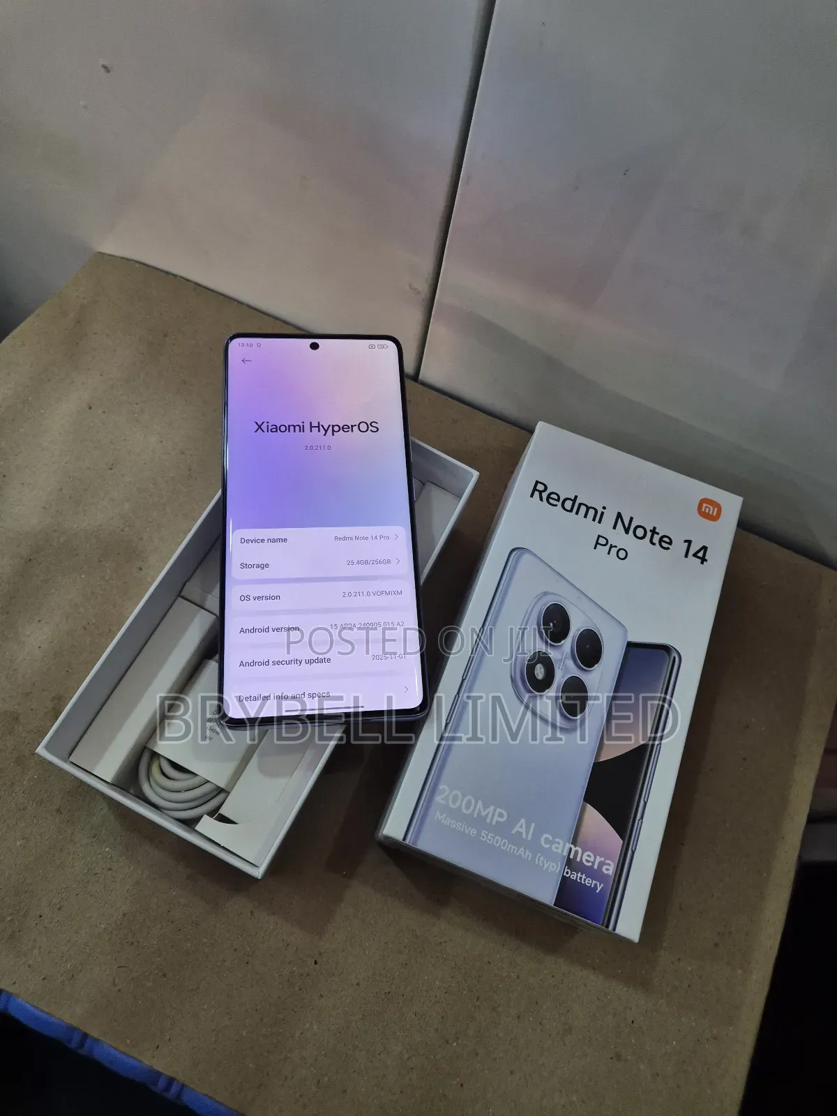 Xiaomi Redmi Note 14 Pro 256 GB Purple