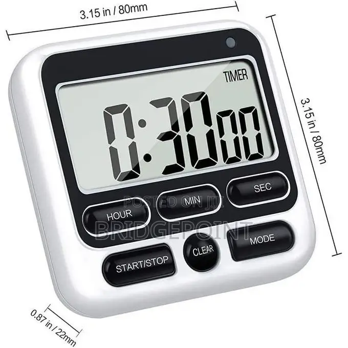 Digital Screen Kitchen Timer
