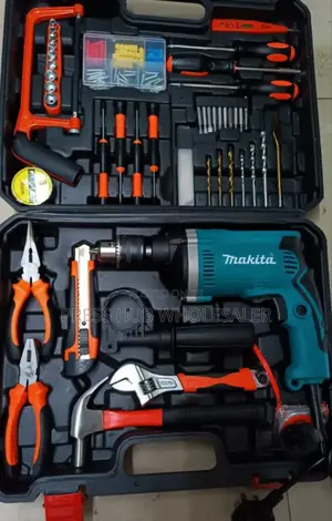 Makita 36v Cordless Drill Set With a Full Tool Kit" 