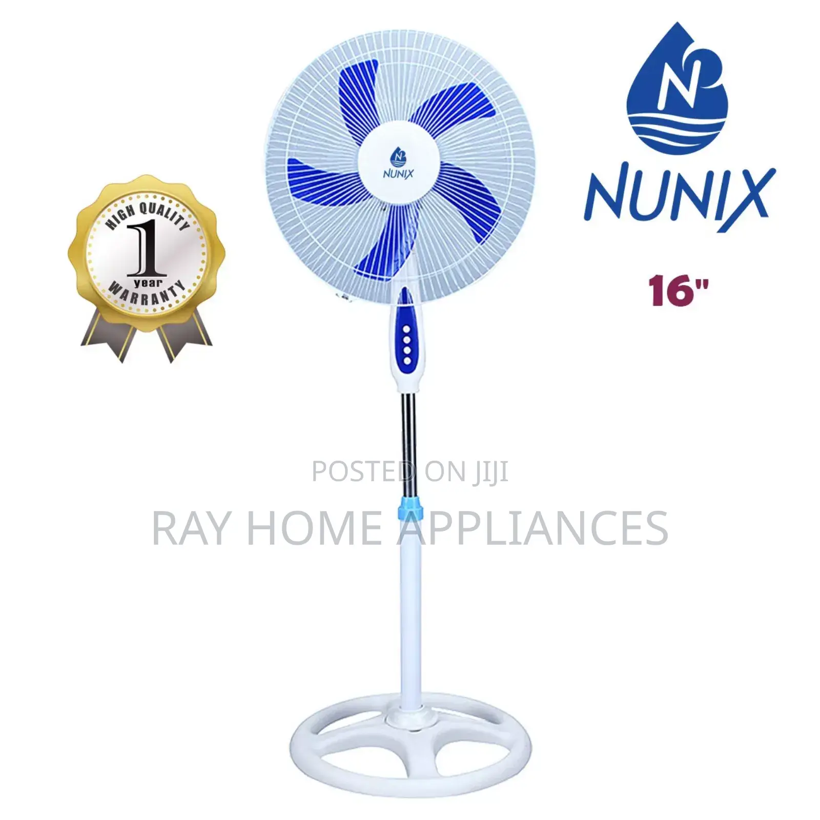 16 Inches Free Standing Fan Nunix