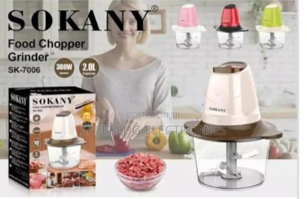 Food Chopper Sokany 2l Food Processor - Save Time Cooking!