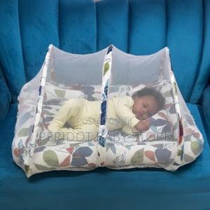 Portable Baby Co-Sleeper With Removable Mosquito Net and Pillow - main view