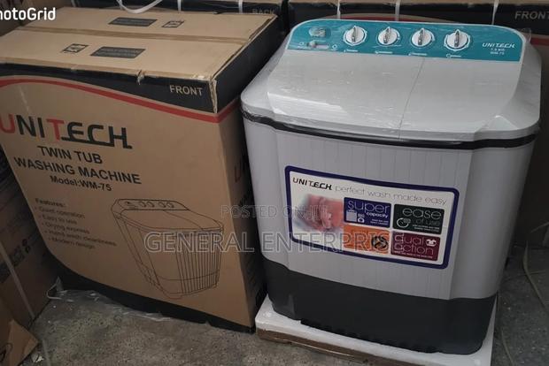 Washing Machine, Unitech 7.5kg Twin Tub