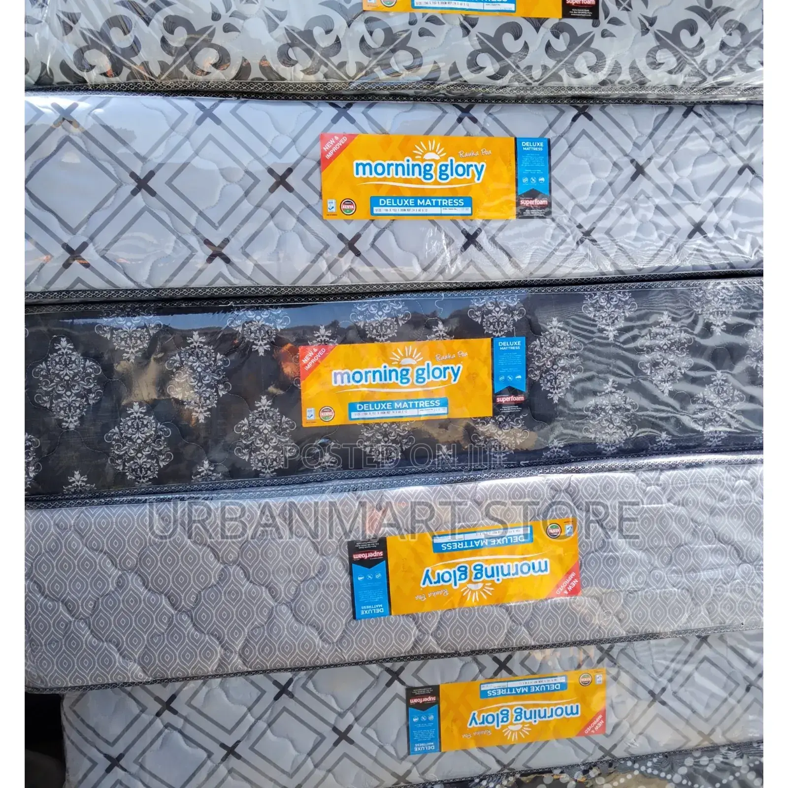 Morning Glory Mattress 5x6 – 8 Inch Quilted Top Comfort