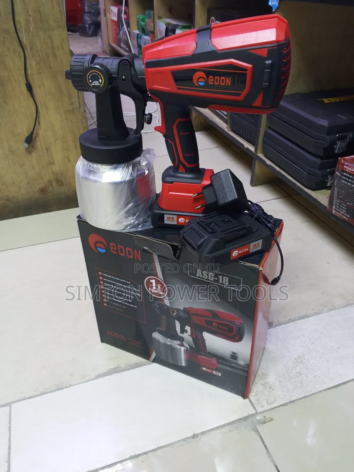 Quality Edon Cordless Spray Gun
