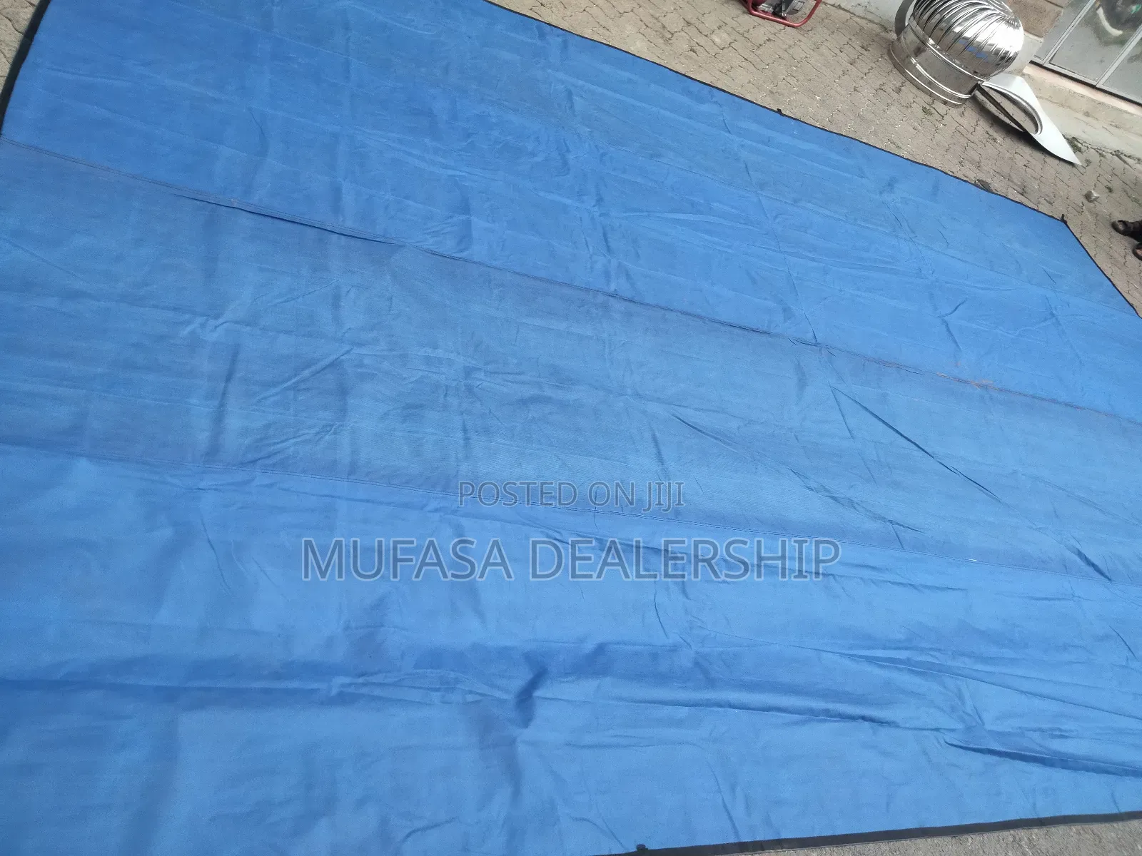 Blue Car Cover Fabric(Water/Fire Proof)
