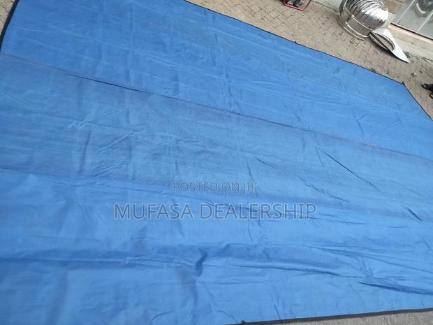 Blue Car Cover Fabric(Water/Fire Proof)