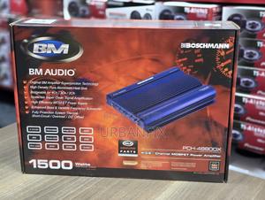 Boschmann 4 Channel 1500watts Advanced Bridgeable Car Amplifier - main view
