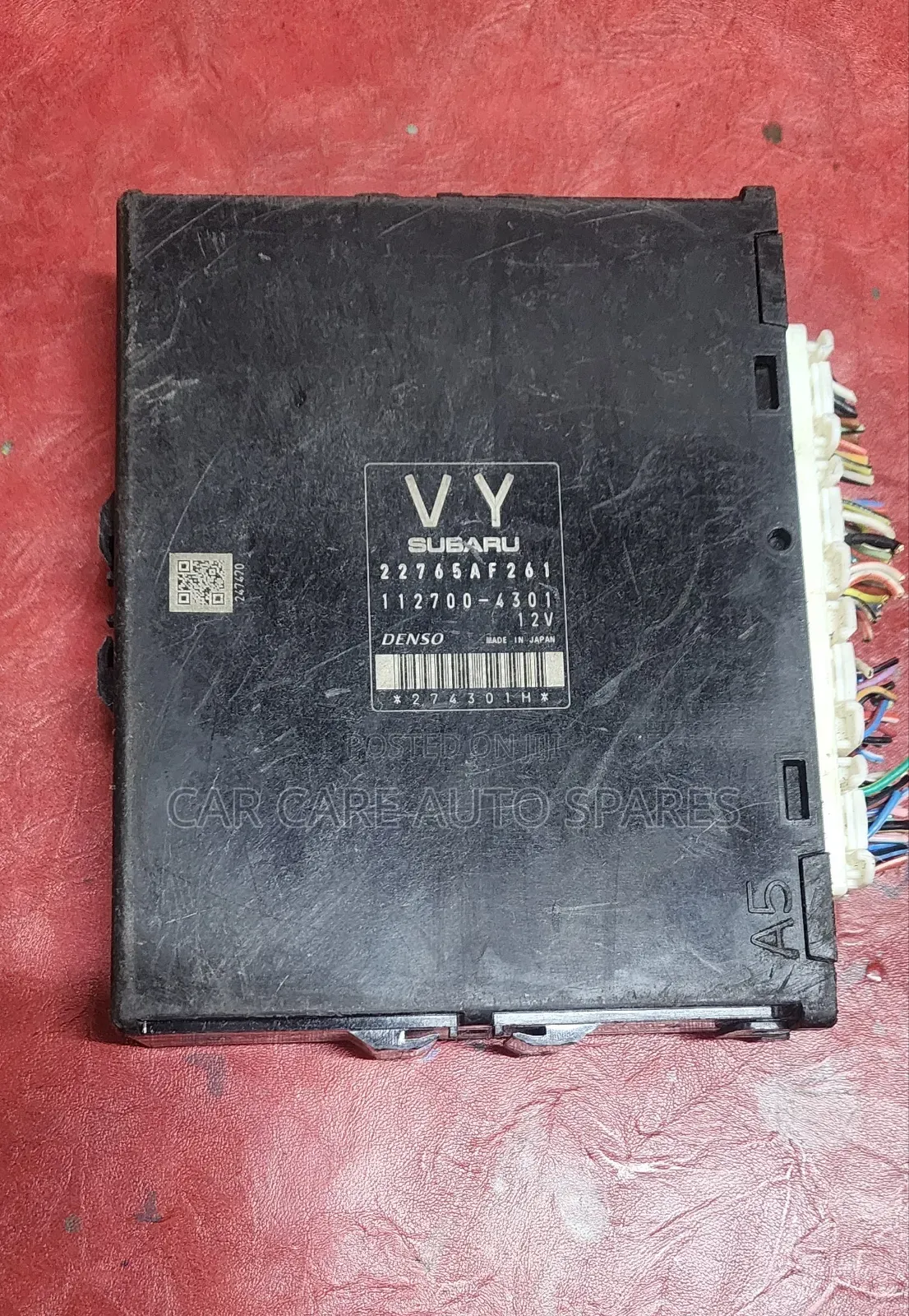 Engine Computer Subaru Vx 2014