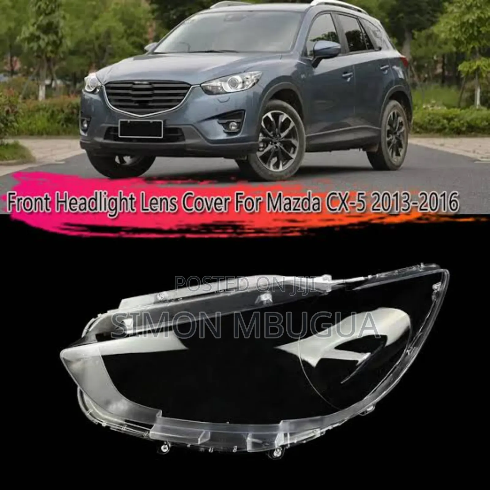 Mazda Cx-5 2013-2015 Headlight Lens