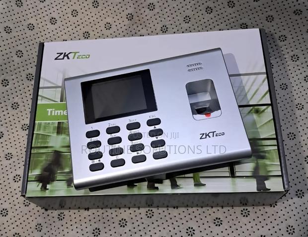 Zkteco Access Control - main view