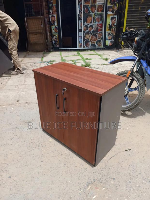 Modern Office Credenza - main view