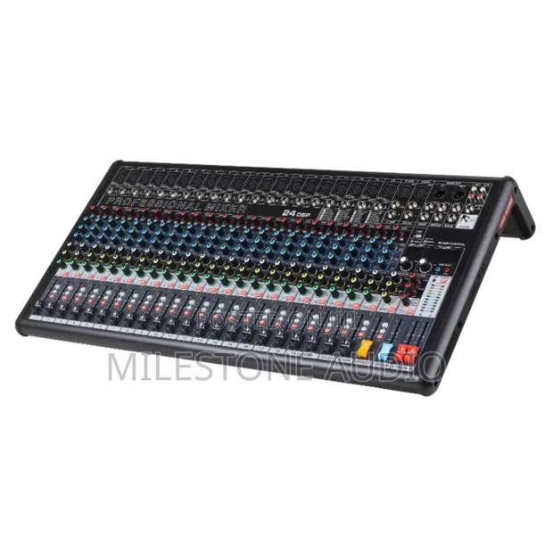 Powered Audio Mixer 24chanels - main view