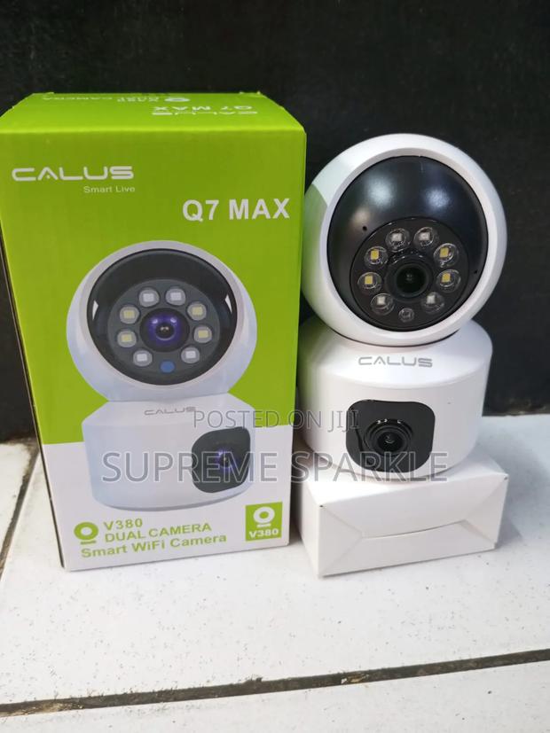 Calus Q7 Max Smart Wifi Camera V380 Two-Way Audio Cctv.