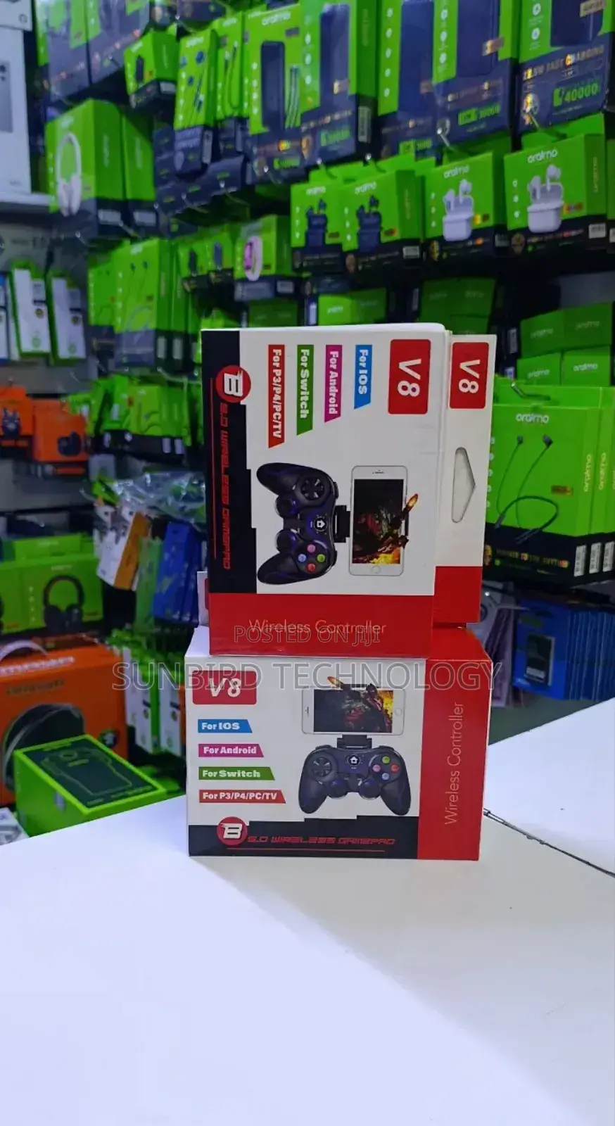 V8 Bluetooth Wireless Gamepad Game Controller